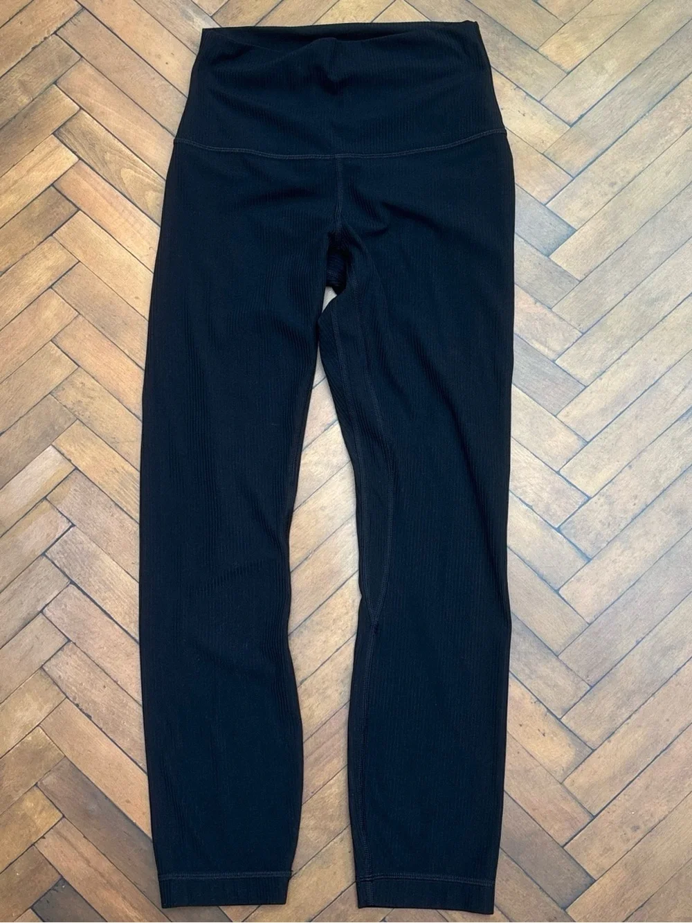 Lululemon Align Ribbed High Rise Crop Leggings 23